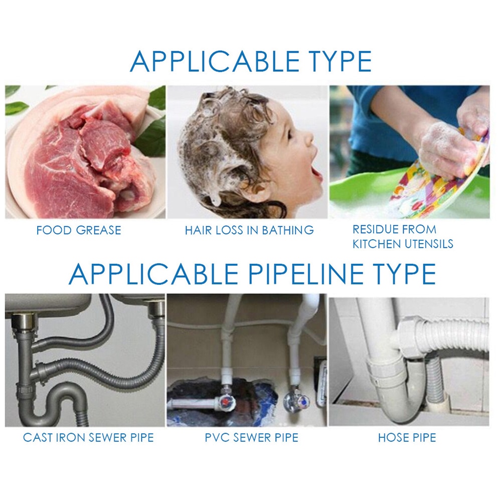 UnicunShop's tweet image. Say goodbye to clogged drains 👋  Our Drainage Unclogging Powder does the dirty work so you don't have to! ✨ Get yours now &amp;amp; enjoy free-flowing sinks again.  unicun.com/product/draina… 💧 #cleanhome #draincleaner #diyhacks