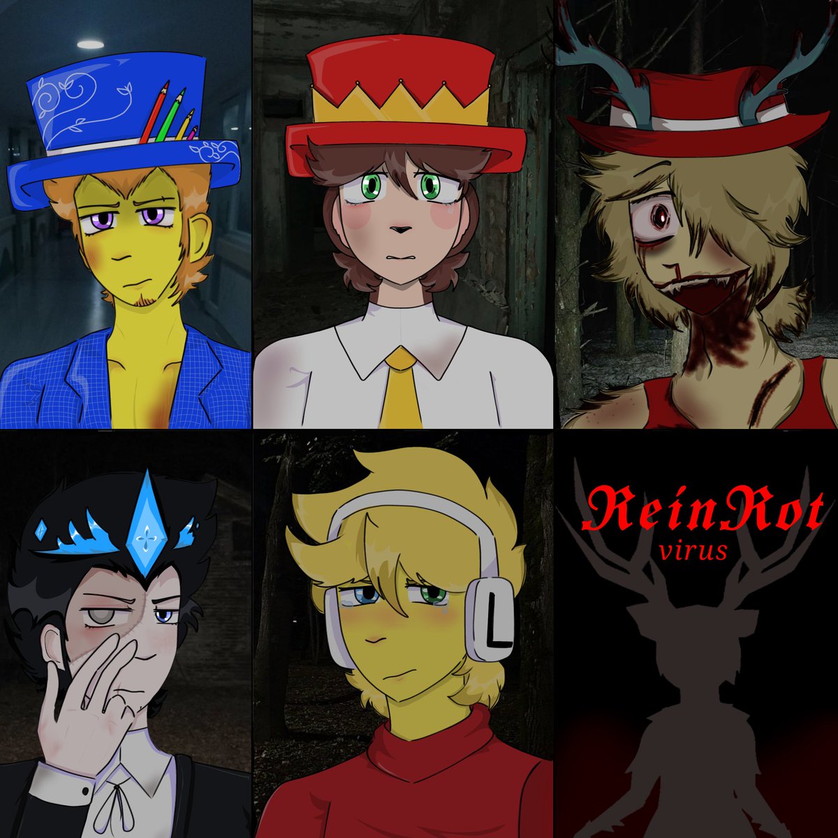 SallySpyder's tweet photo. ReinRot art https://t.co/YXqrd0u0nO
