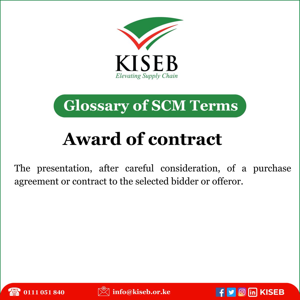 KisebOfficial's tweet photo. Glossary of Supply Chain Management Terms.
🌐https://t.co/fNela6JXAY

#SCM #dictionary https://t.co/yk20lrGDuM