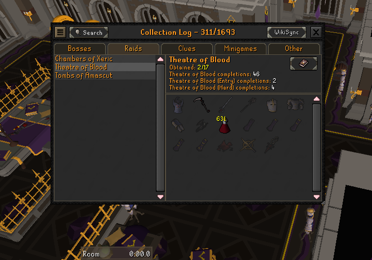 Uhhhhh my first purple at TOB on the meows is a fucking scythe L000000L 2/3 megas, no reaction cuz shadowplay was off. Was b2b scythe 🤣My runecrafting level cannot sustain all these runes needed L0L