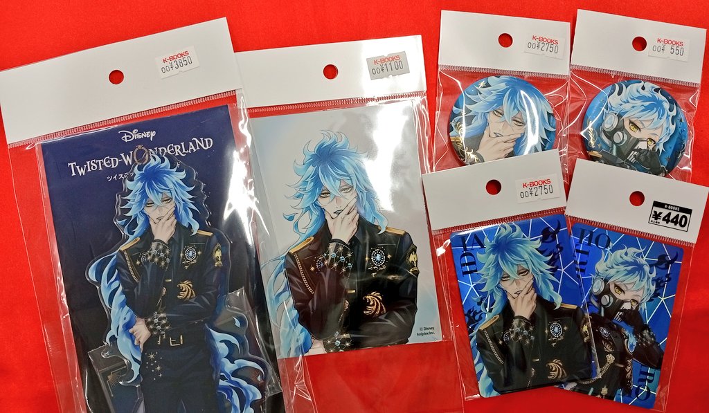 入荷情報】 ツイステ ツイステッドワンダーランド 5周年 アクリル