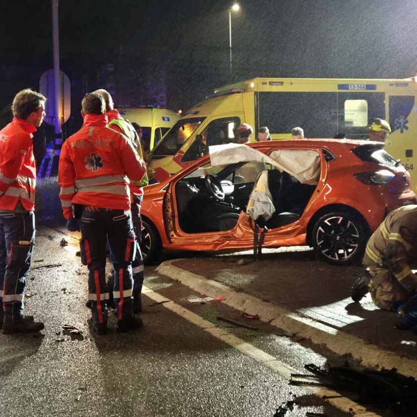Zwaargewonde bij ernstig ongeval op afrit A9