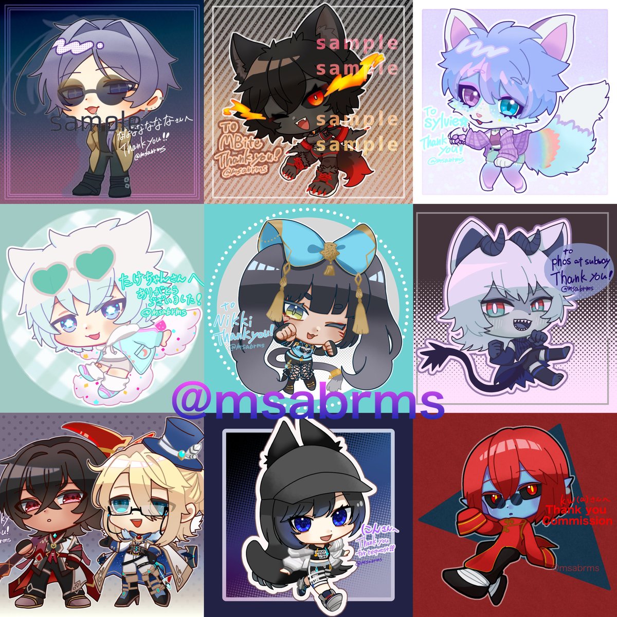 #Skeb 手数料無料キャンペーン中です🙌
⚠️2月22日17時59分まで⚠️
¥5,000〜のリクエストが対象です！
可愛いちびキャラなんでもお任せください！
ご依頼お待ちしております❗️
skeb.jp/@msabrms