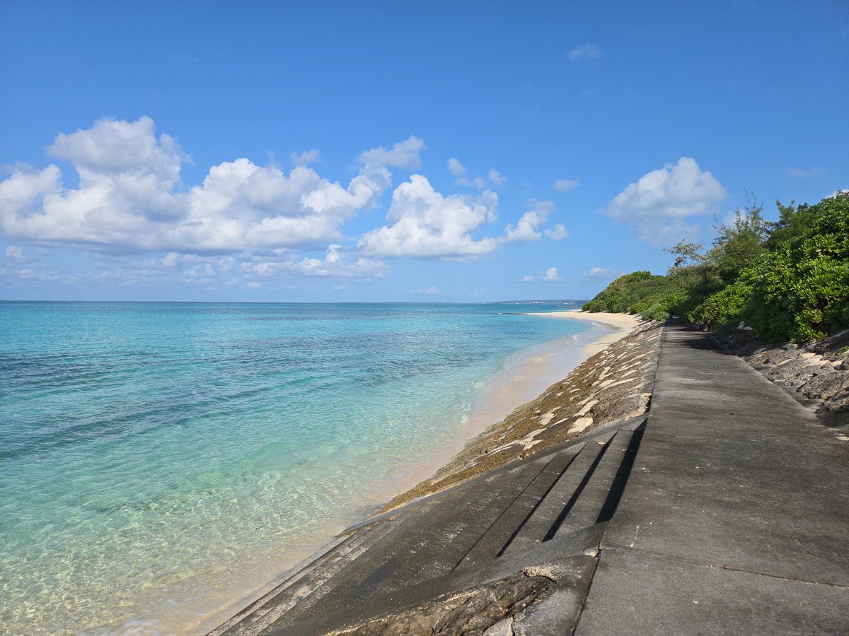TODAY'S MIYAKO 裏前浜ビーチをぶらり(・∀・) 陽気な日差しで春の訪れ