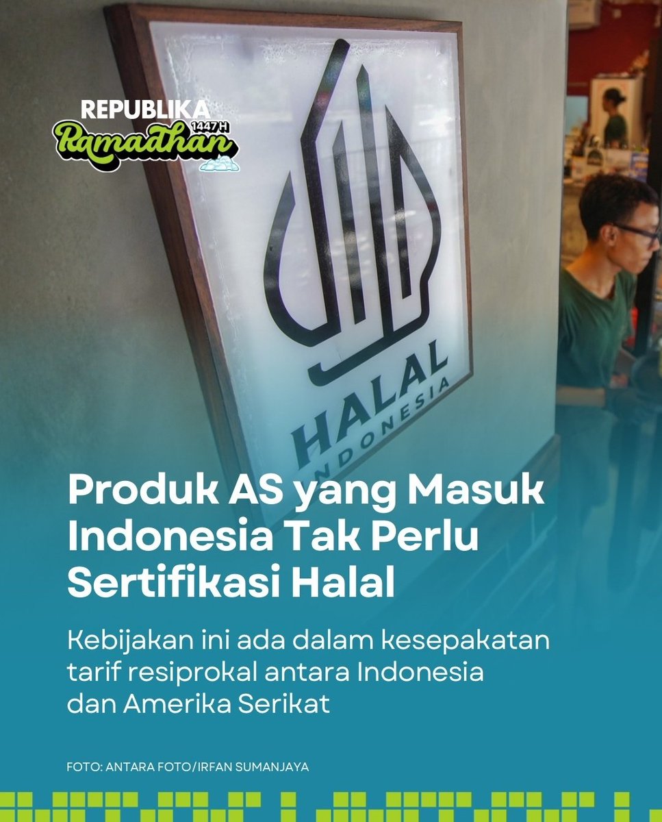 Untuk rakyat sendiri apa yang tidak di beri label halal, bahkan yang tidak masuk akal pun tak lepas dari label ajaib itu.

Anehnya, tidak berlaku bagi teman dekat prabowo, kemana <a href="/MUIPusat/">MUI DIGITAL PUSAT</a> yg paling suci, budek, bisu kah?