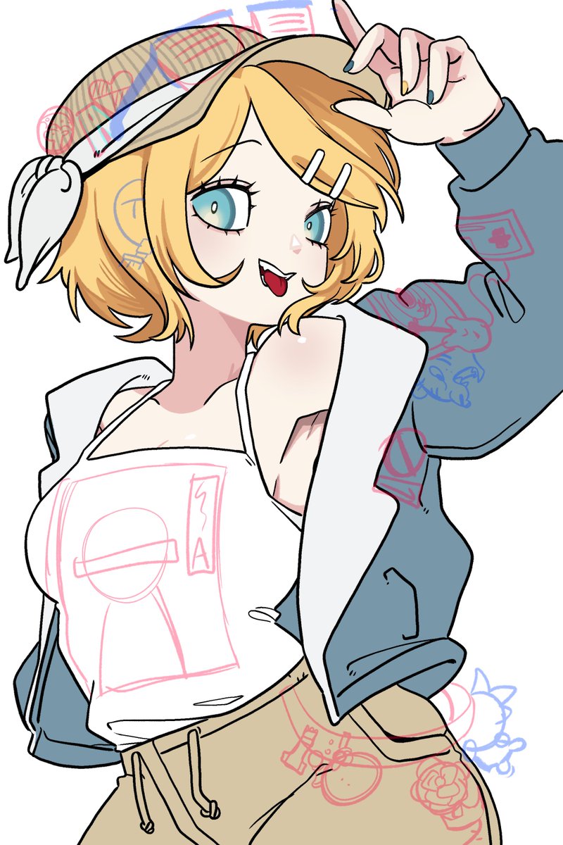 예전에 그리다 만 린도 그리고 싶은디