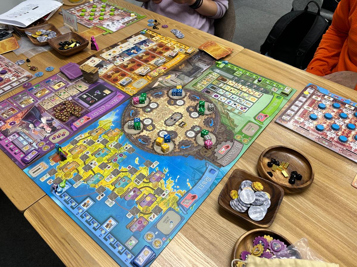 三連休1日目、ボードゲームカフェ ボードウェイはオープンから大