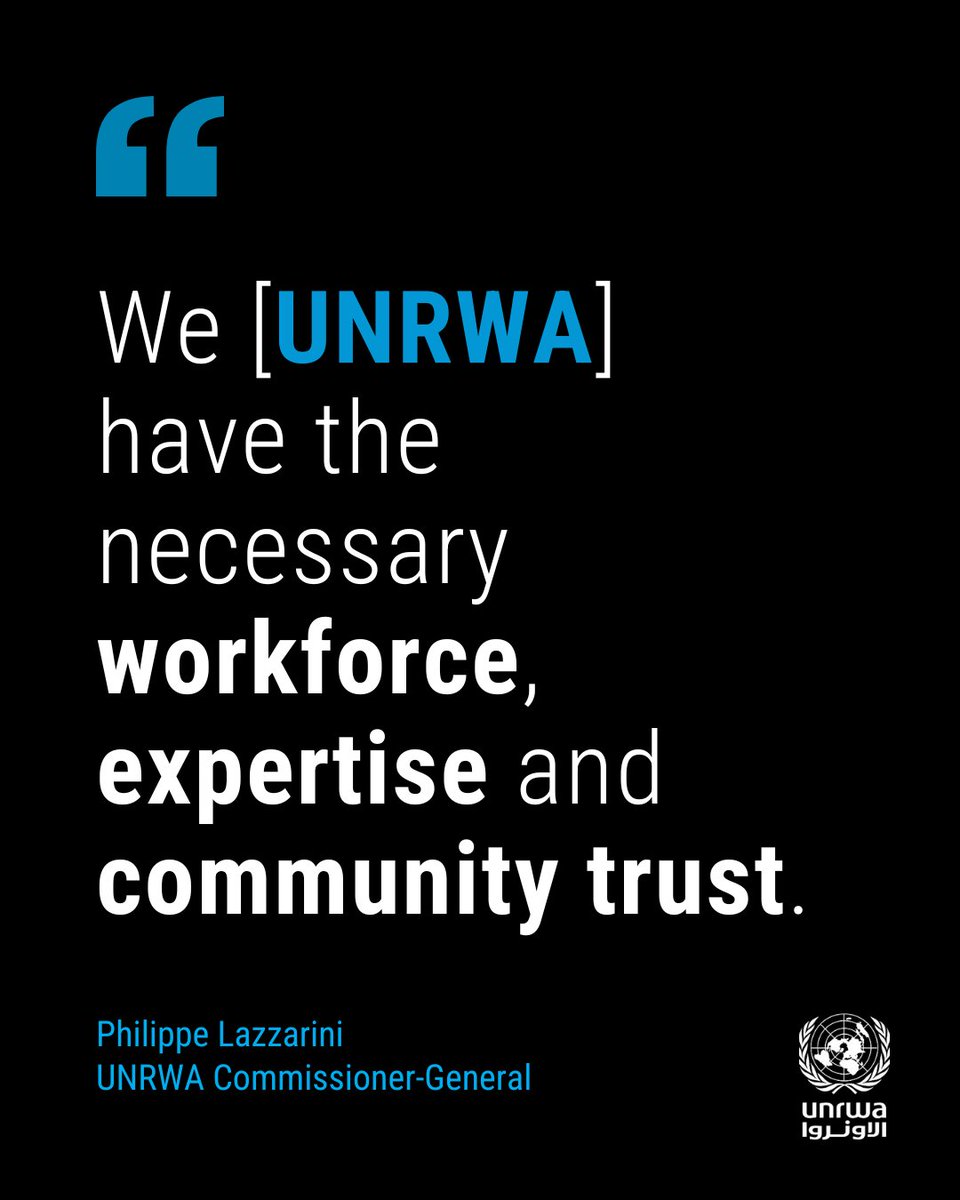UNRWA tweet media