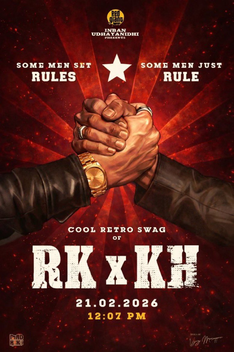 Trend ah follow panna maataanga…
Trend ah create pannuvaanga. 🔥

RK x KH vandha timeline la scroll button kooda respect ah nikkum.

Idhu collab illa da…
Idhu full mass entry. 👑⚡

 #RKxKH