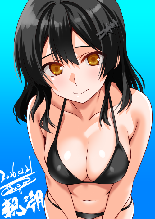 親潮ちゃんギュッ

#艦これ版深夜の真剣お絵描き60分一本勝負
#艦これ版真剣お絵描き60分一本勝負_20260221 