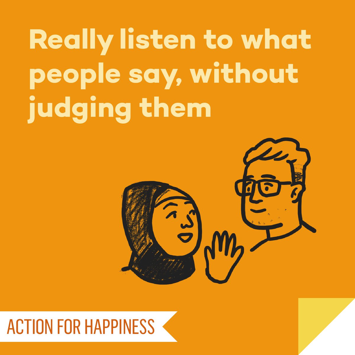 Action for Happiness tweet media