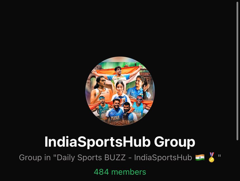 IndiaSportsHub's tweet image. Want To Join Our WhatsApp Group. 

DM Us for the link

Never miss any action #Sports #India #Olympic