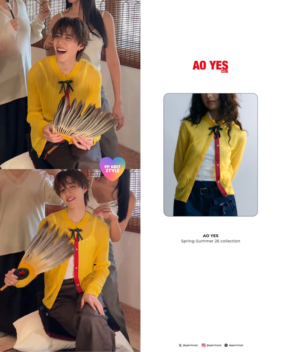 〰️ <a href="/ppkritt/">ppkrit</a> for #guiltypleasure 

#AOYES Spring-Summer 26 Collection Cardigan

#PPKritt #PPKritEntertainment
#ppkritstyle