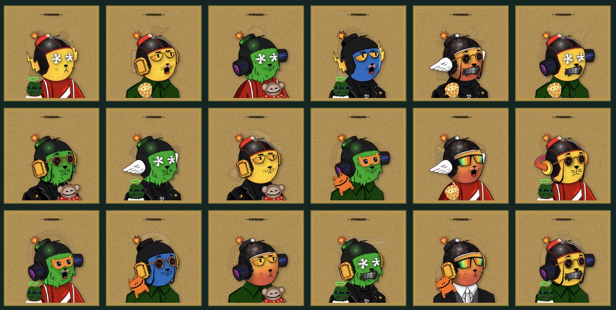 All green today ..PurrBang soon 👀

Don’t wait till it’s too late.
Mint closes in 4 days.

Pick yours now.
Ordzaar.com