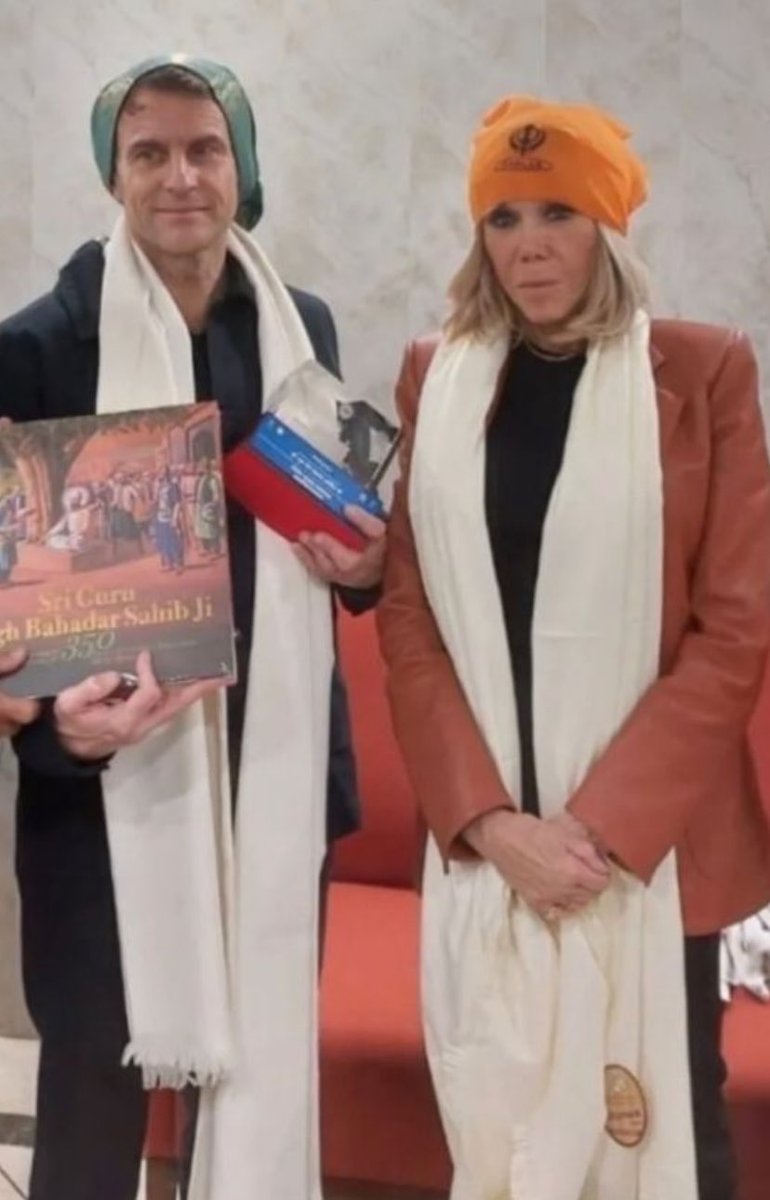 Le couple Macron en Inde.
Qu’avons nous fait de mal pour mériter ça ? (Photo non IA)