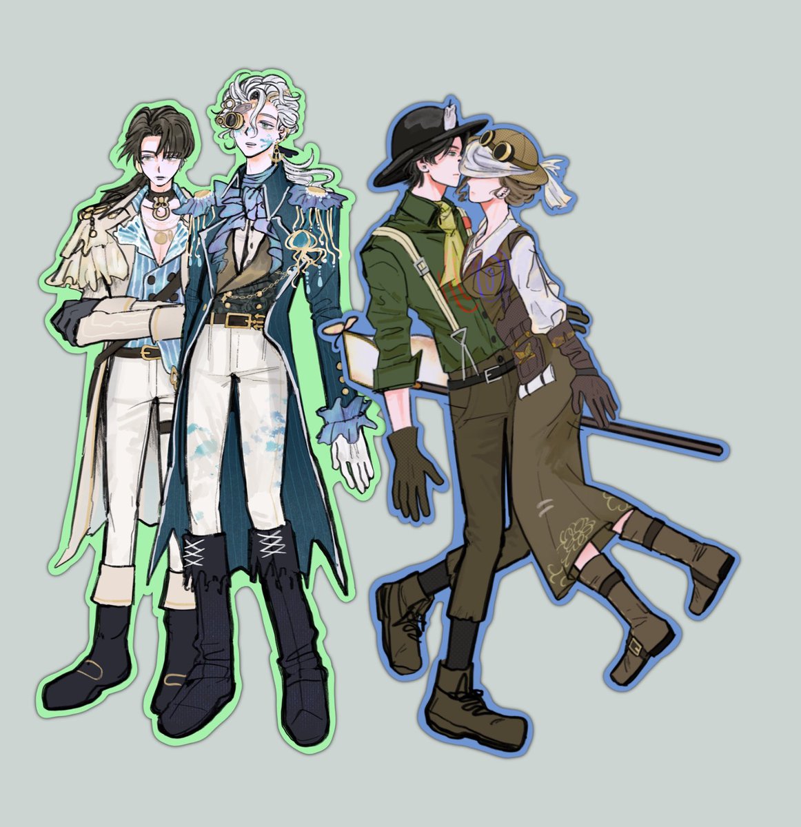 #제5인격_트친소
투우사때문에 복귀했어요
감: 아오훌판 당선 광대
생: 투우사 기사 화조관 탐사원 좋아해요
복귀전에는 탐곤학메인이었는데 지금도좋아함히
전트친분들 뵙고싶어요ㅠㅠ(다목적공계로굴리고싶어서 정리했는데 악의없었음 여러분 사랑합니다 이제 타장언급안할게요)