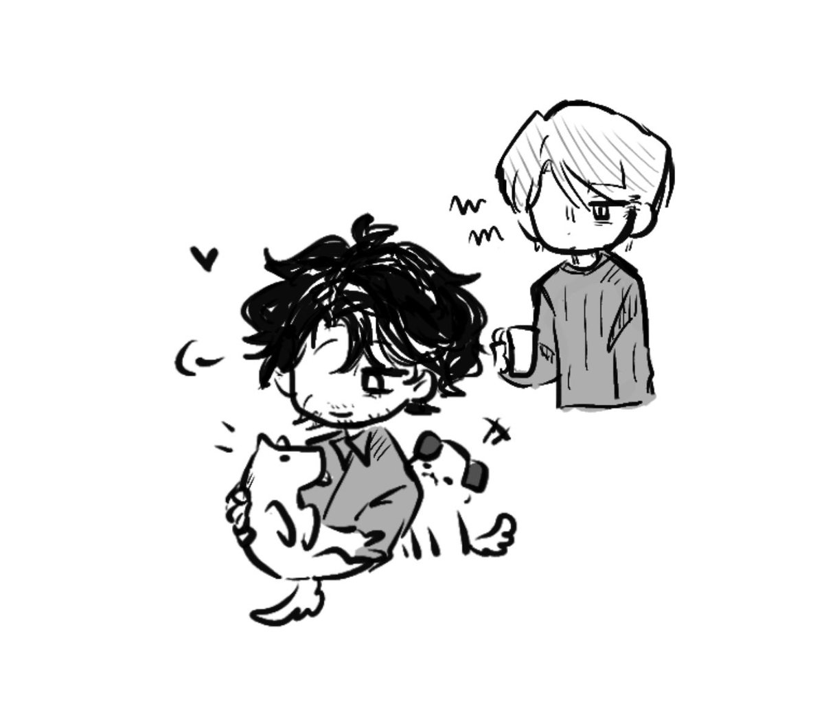 urmyfineart's tweet image. RT @_Coalbrew: Lets be fr Hannibal def gets jealous of Will’s doggy