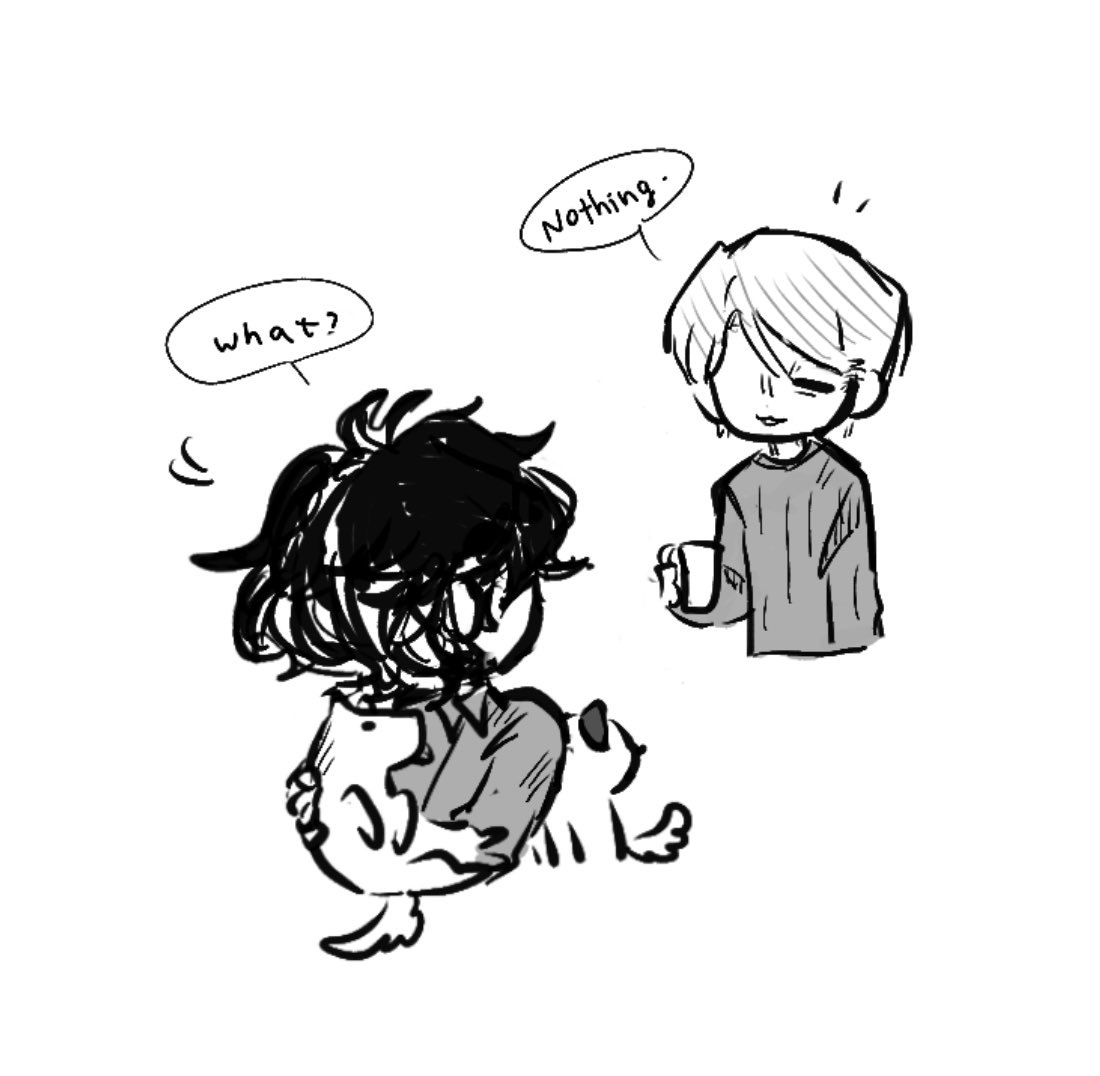 urmyfineart's tweet image. RT @_Coalbrew: Lets be fr Hannibal def gets jealous of Will’s doggy