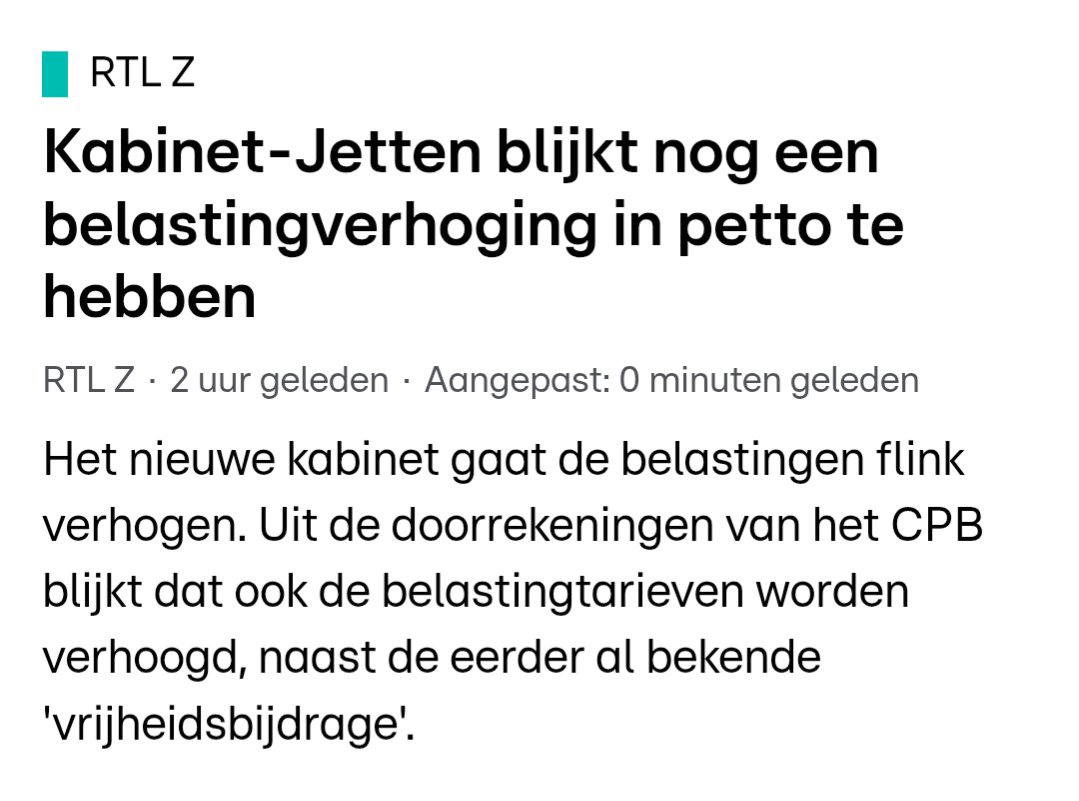 's tweet image. Miljarden naar asiel, stikstof, klimaat en het buitenland. En het gaat maar door

Niet te harden. Wat een sadisten 😒