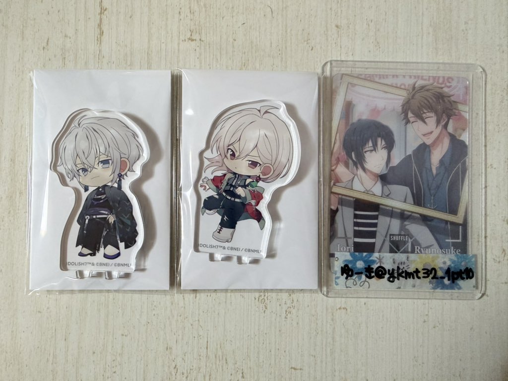 交換】アイドリッシュセブン アニカフェ 記念日2024 アクスタ アイナナ