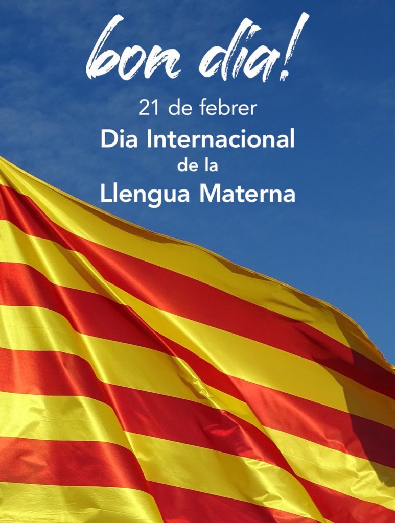 RogerMTB's tweet photo. #BonDia #21Febrer #Català #PaïsosCatalans #PaísValencià #Catalunya #IllesBalears #Andorra #LAlguer #LaFranjaDAragó #CatalunyaNord #ElCarxe #DiaInternacionalDeLaLlenguaMaterna https://t.co/jozCx4BSiI
