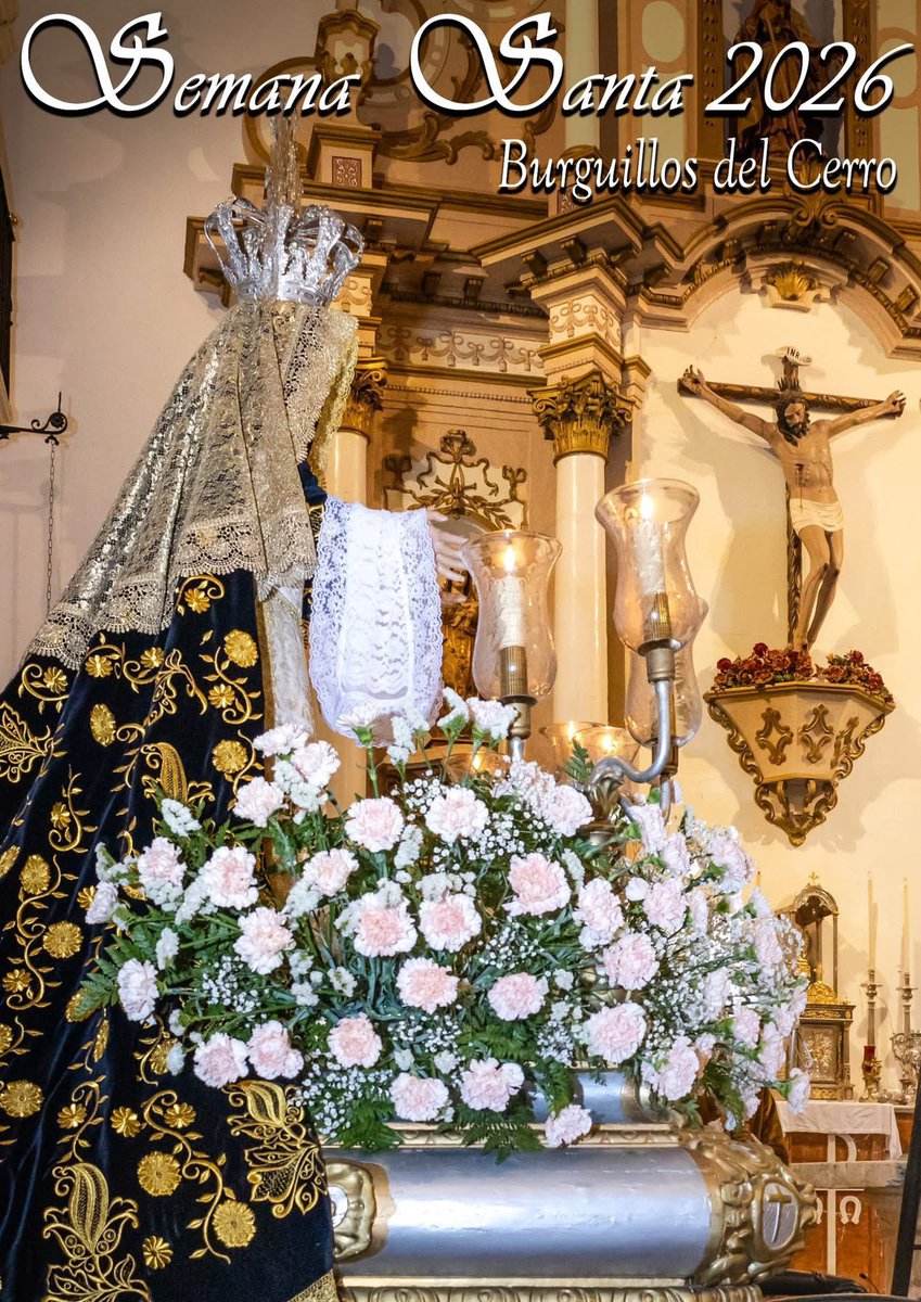 ▪️Cartel Semana Santa 2026 de Burguillos del Cerro (Badajoz) 

Via: <a href="/BurguillosAyto/">AytoBurguillosdelCerro</a>
CC: <a href="/Tommyrocha/">Tomás Rocha Hurtado</a>