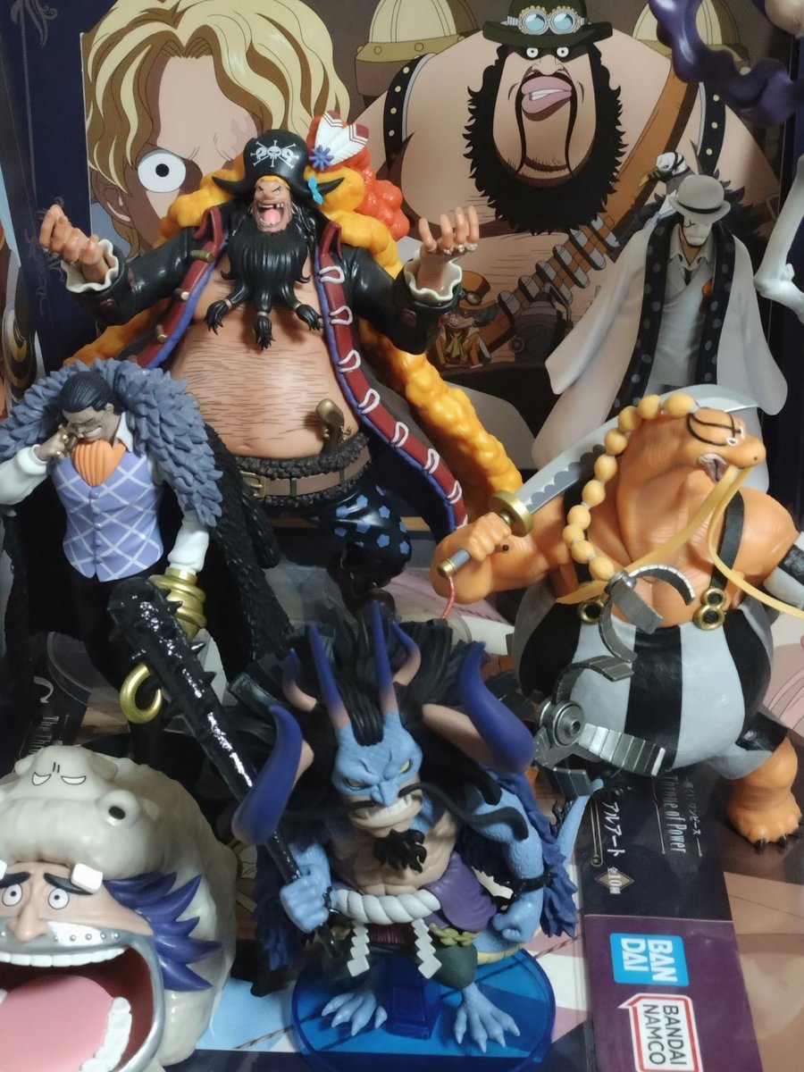 ワンピースフィギュアの祭壇 敵側を集めたい #フィギュア愛でる部