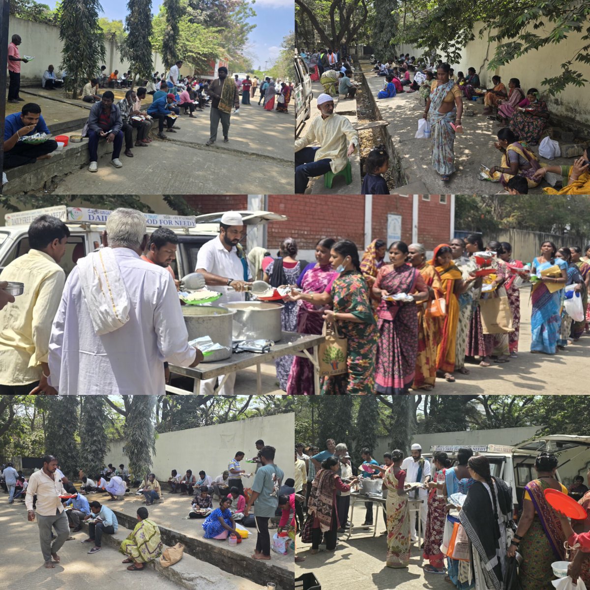 RotiCharity's tweet image. #Ramadankareem
#humansforhumanity 
#foodforneedy
Today 3371.days. completed
Daily free food distribution in poor and deserving people  daily feed 250+ members of poor patients’ families living outside in govt hospitals, anyone interested support or donate
All donations eligible