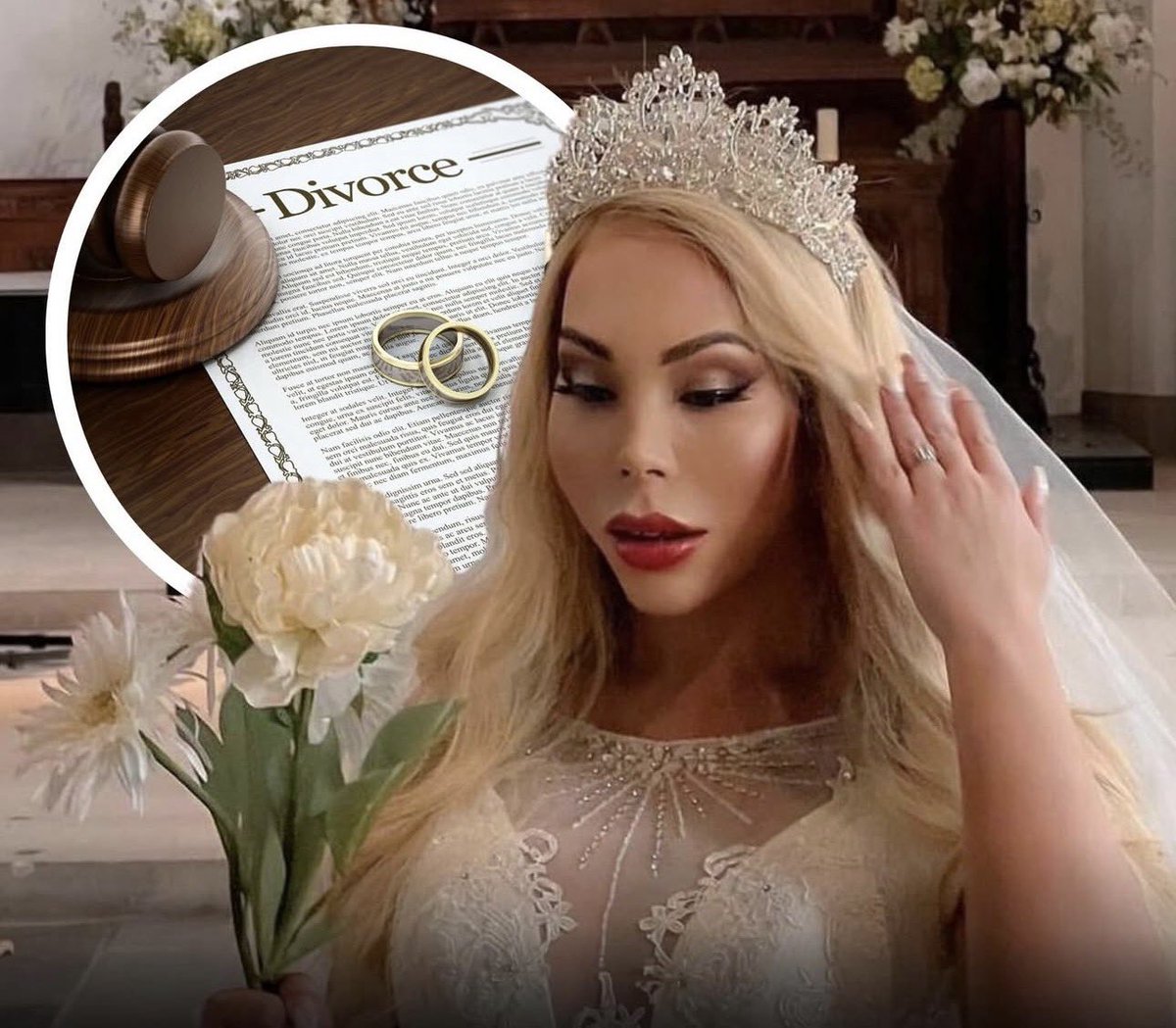 💒💍💔INSOLITE – Une femme à Londres qui s’était mariée avec elle-même a divorcé d’elle-même après un an.