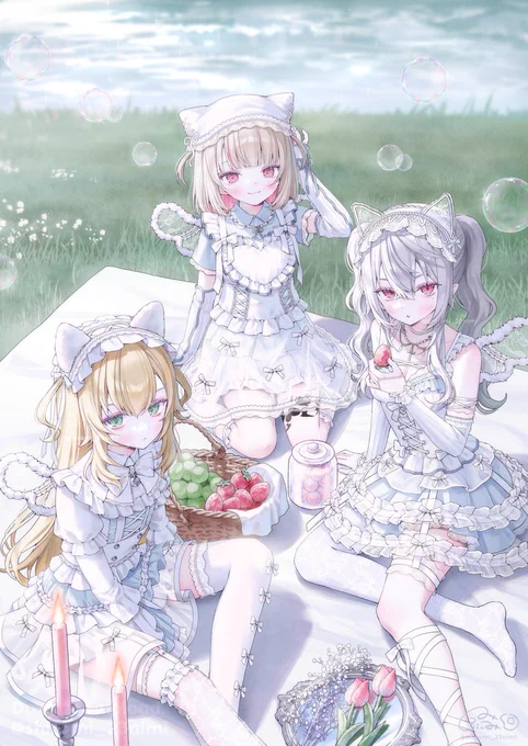 ⠀ ⠀ ⠀ ‧ꕮ ˖ °. ꒰১ ルザキン女子会 ໒꒱ .° ˖ ꕮ‧ ⠀ ⠀ ⠀