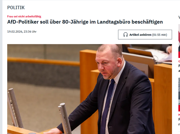 Erinnerung: Die AfD klaut schon JETZT als Opposition Steuergelder.
Stellt euch vor, was diese volksdeutschen Clan-Familien erst anstellen, wenn sie die Kasse selber kontrollieren dürfen… 
😬 Gute Nacht, Deutschland.