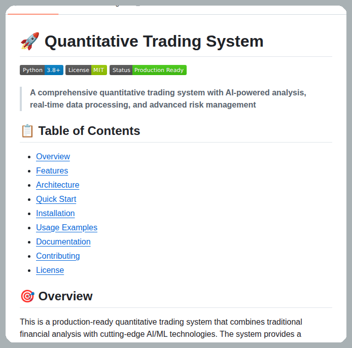 Trading system with AI analysis and risk management

github.com/0xemmkty/Quant…