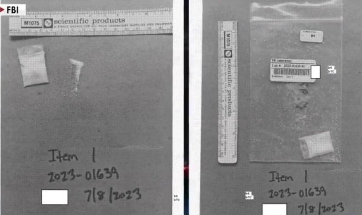 YourAnonOne's tweet image. BREAKING: The FBI has released photos of the cocaine discovered inside the Biden White House over two and a half years ago. -AFP
