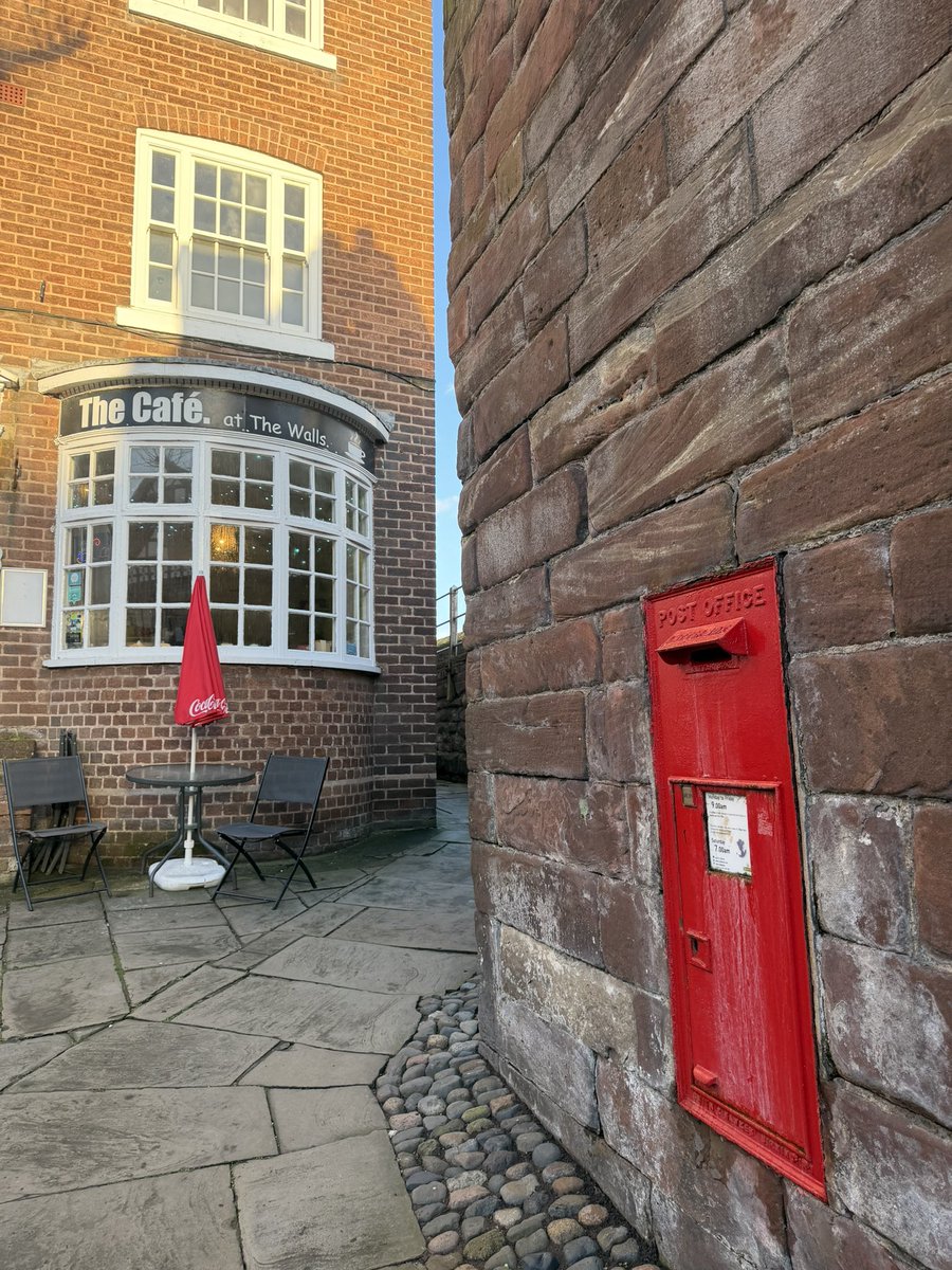Anonymous wall box. #chester #postboxsaturday 📮