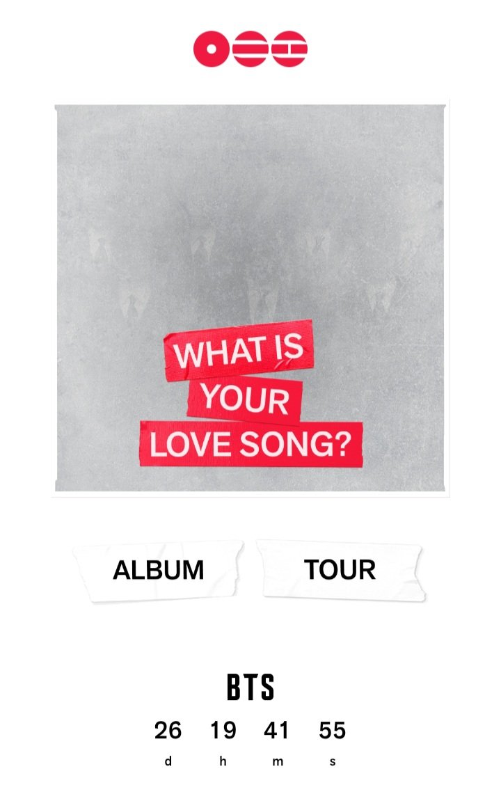 26 DAYS LEFT!!!💜🔥😭

ARIRANG IS COMING
#whatisyourlovesong 
#ARIRANG 
#Arirang_BTS