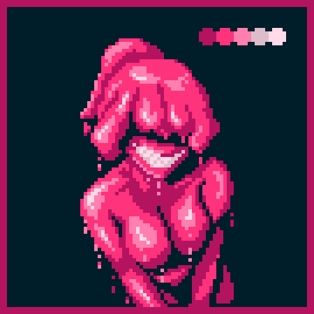 crappy_lizard's tweet photo. The last thing you see before Goopy consumes you:
#pixelart #slimegirl #oc https://t.co/8ET11aQQSb