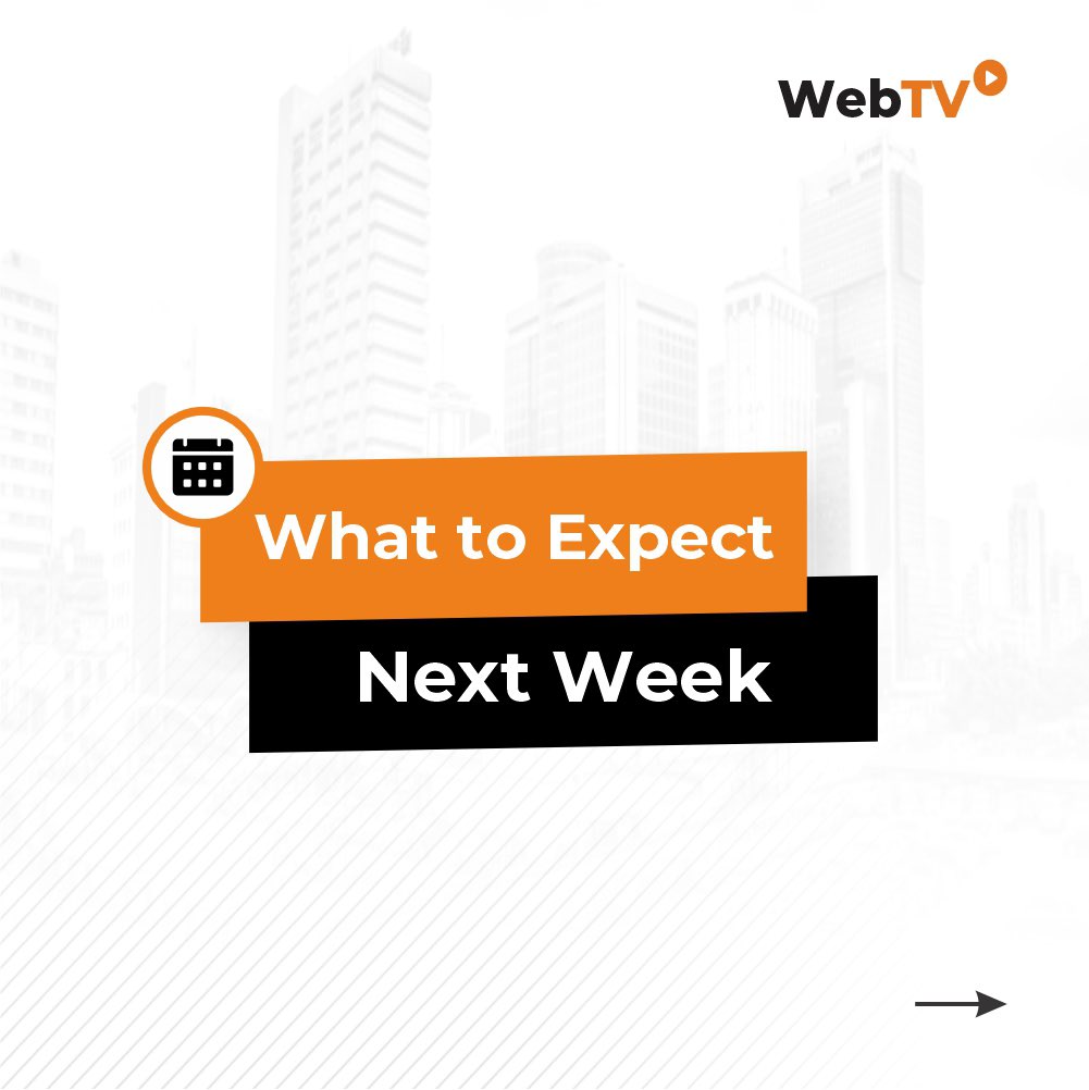 webtvnigeria's tweet image. #WhatToExpect: Check the slides to see our programmes schedule for next week.

#EconomyAndPolitics
#IslamicFinanceWeekly 
#WebTVNigeria