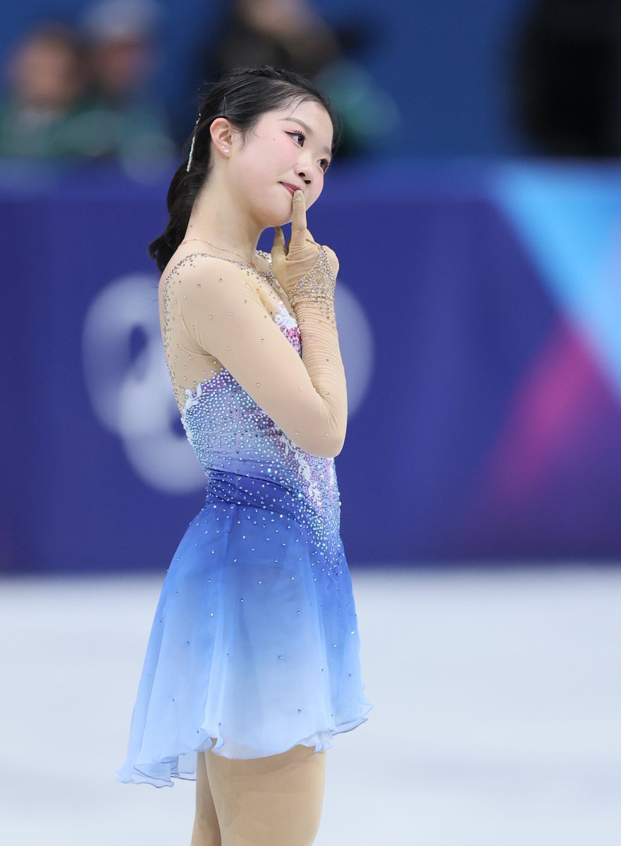 演技を終えた中井亜美。新世代のメダリスト <a href="/yoshiki_kogaito/">小海途 良幹</a>