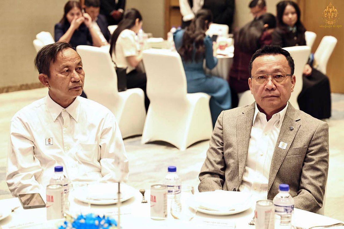 IIC1999's tweet photo. កាលពីថ្ងៃទី 20 ខែកុម្ភៈ ឆ្នាំ 2026 ឯកឧត្តមបណ្ឌិត ឈួន ចាន់ថន សាកលវិទ្យាធិការ សាកលវិទ្យាល័យអាយអាយស៊ីនៃបច្ចេកវិទ្យា បានអញ្ជើញចូលរួមក្នុងពិធីសំណេះសំណាល https://t.co/Mfi0RNzQWN