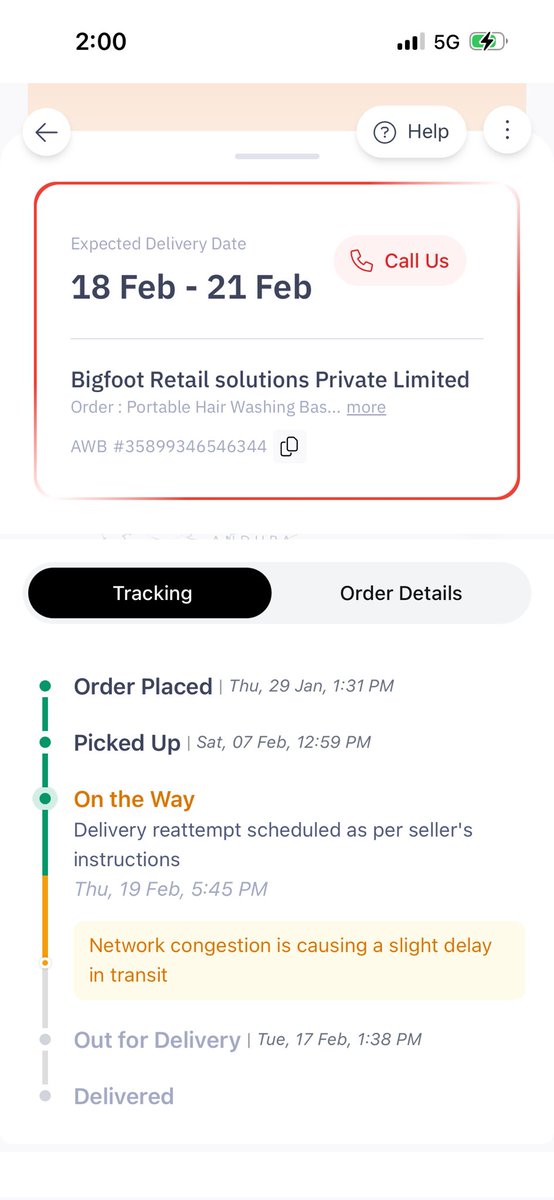 ShivaBehera17's tweet photo. It's normal with @help_delhivery @delhivery That's why it's wrost.They promise to deliver in 10 February but they takes not delivered. They actually don't care about you, what's in the Parcel or your emergency requirements or other stuff.They just want your money https://t.co/E5QLUcxmqV