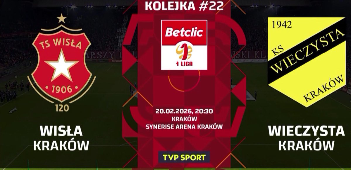 Wisła Kraków - Wieczysta Kraków 1:1. Remis, który nie cieszy.

Derby Krakowa zostały zakończone podziałem punktów. Nie jest to tragiczny wynik, choć mecz ten oglądało się z rosnącym niepokojem, bo gra Wisły była poniżej tego, czego oczekujemy od drużyny walczącej o upragniony