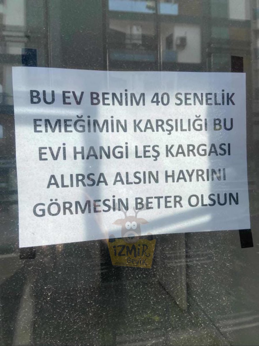 İzmir Buca’daki bir ev ilanı