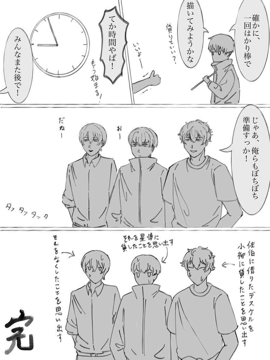 ⚠︎大捏造注意
⚠︎VTA描写あり

つえーが美大生だったらパロ⑤
予備校時代の話