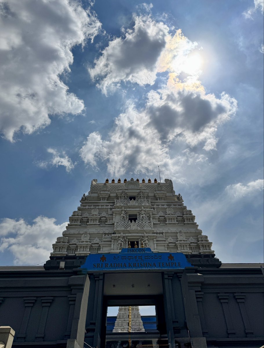 artoverasters's tweet image. Iskcon temple today