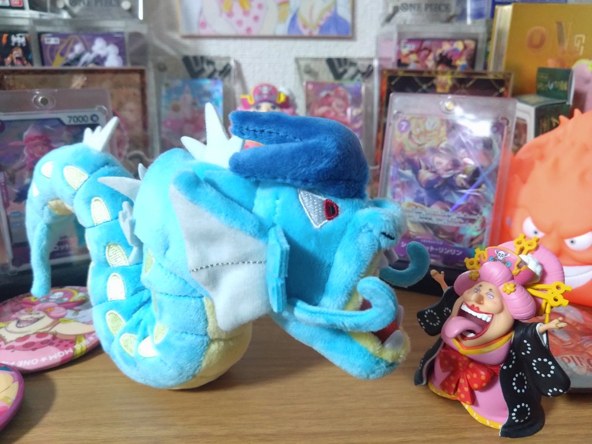 ポケパークカントーでうちに来てくれたギャラドスちゃん☺️リーフ