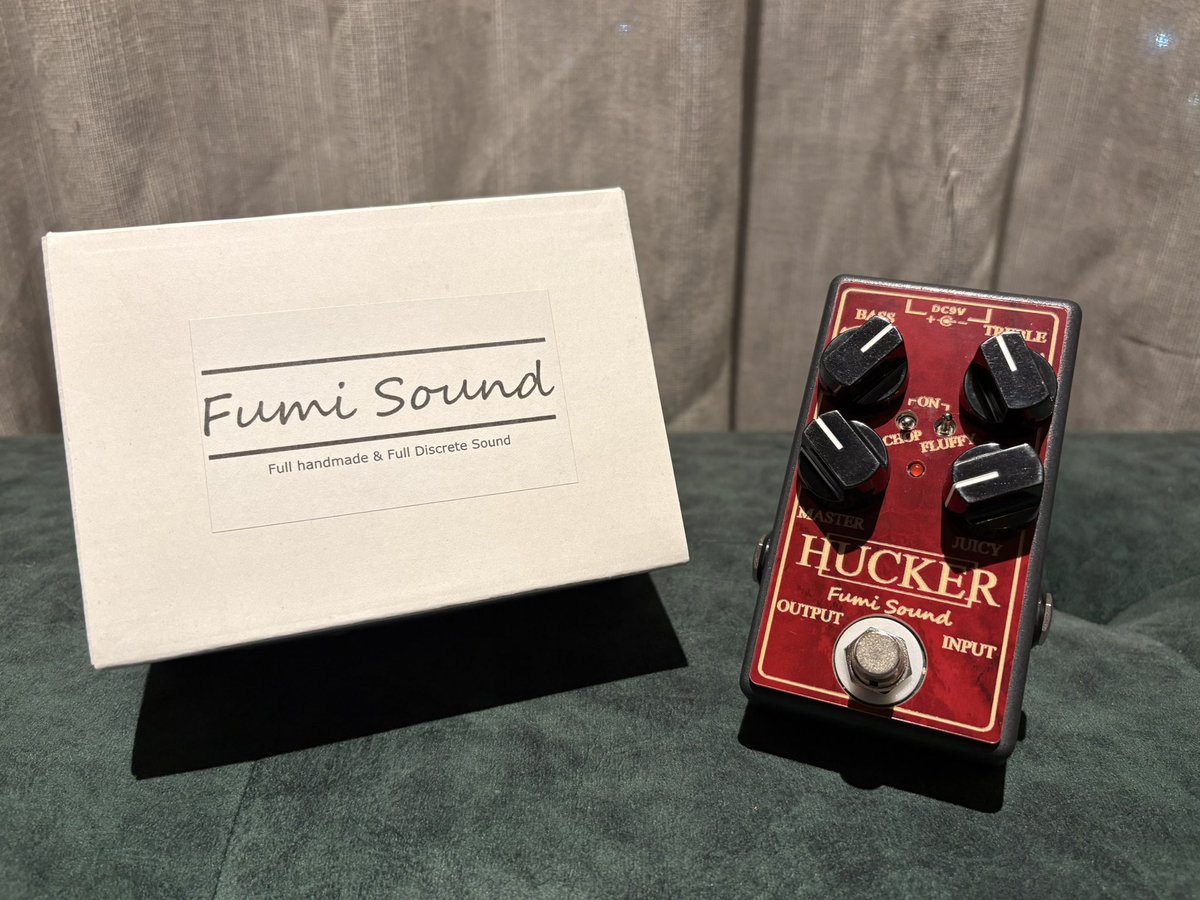 東京でのお買い物② Fumi Sound HUCKER オールドテイストながら圧倒的