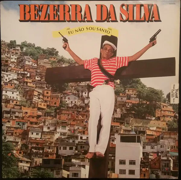 Tenho algumas. A primeira: Bezerra da Silva fotografado como Jesus negro crucificado. Uma representação artística dessa em 90 tem que ser muito pirocudo pra bancar. +