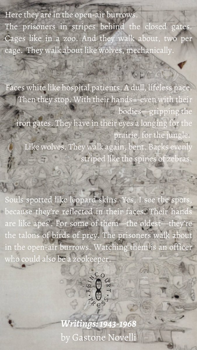 Excerpt from our upcoming Opuntia publication: Writings: 1943-1968. Available at agincourtbooks.com/opuntia#/novel…