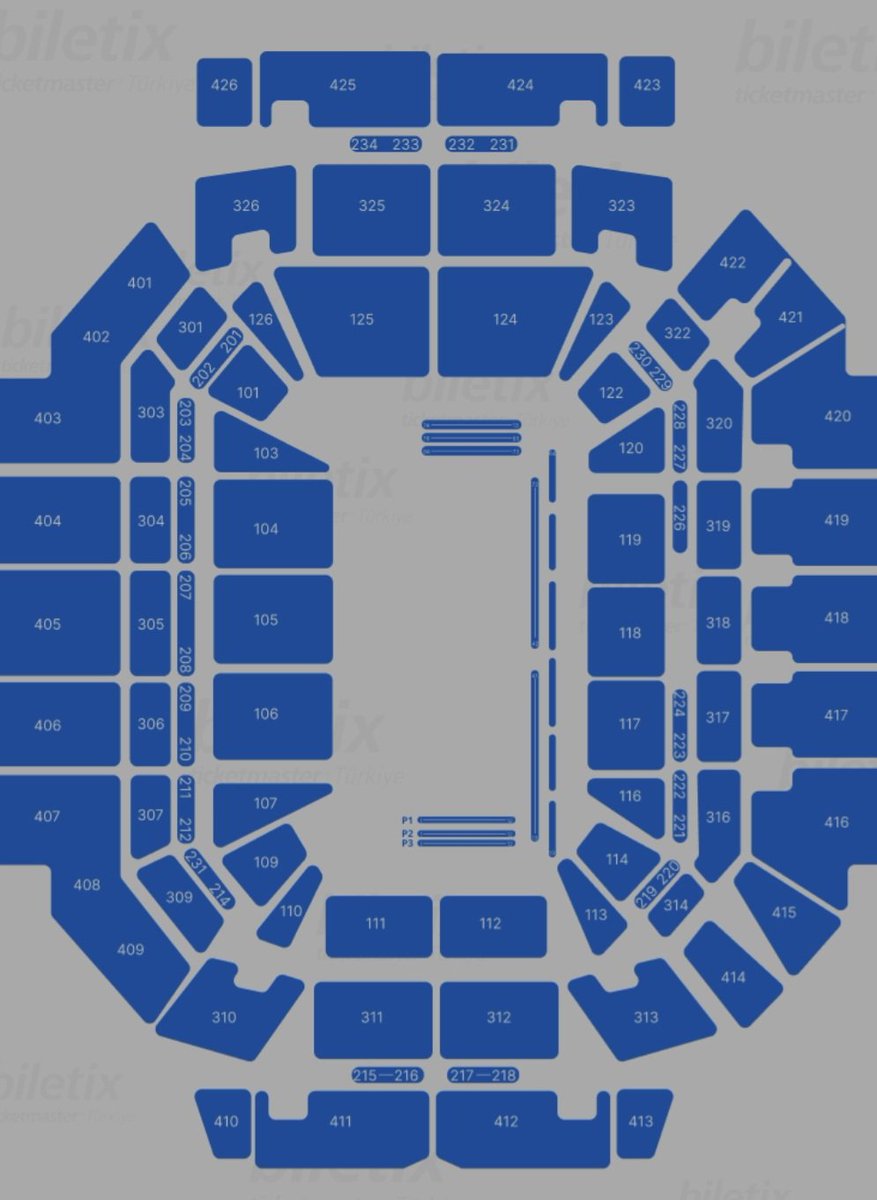 KAPALI GİŞE ⏳️

Kalan Yerler Aşağıda 👇

3. Kategori 314. Blok; 1000 TL 
5. Kategori 416, 417. Blok; 500 TL
6. Kategori 411, 412, 413.; 300 TL