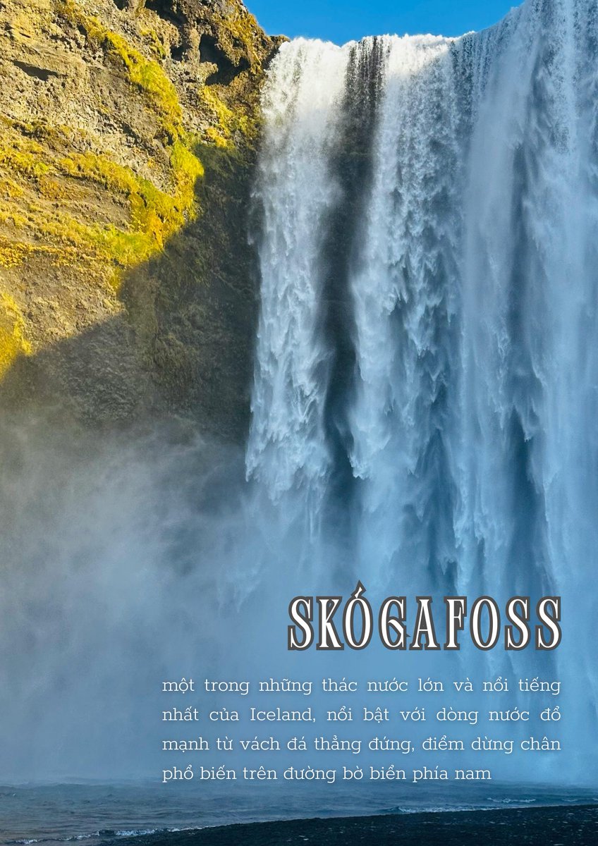 nextstopss's tweet photo. Giữa một Seljalandsfoss mềm mại có thể đi xuyên ra sau lưng, và một Skógafoss uy nghiêm đầy sức mạnh, bạn chọn góc nào cho bức ảnh triệu like của mình?
#NextStops #IcelandTrip #Travel #Checkin https://t.co/UZeliVeFHJ